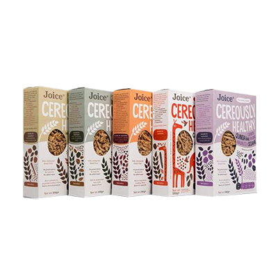Custom Fruit/Nut Cereal Boxes